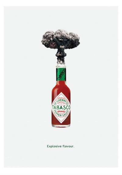 طراحی گرافیک کمپین تبلیغاتی سس تند Tabasco
