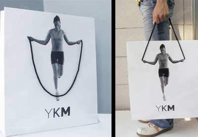 طراحی و چاپ ساک تبلیغاتی YKM