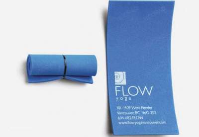 طراحی کارت ویزیت Flow Yoga Center