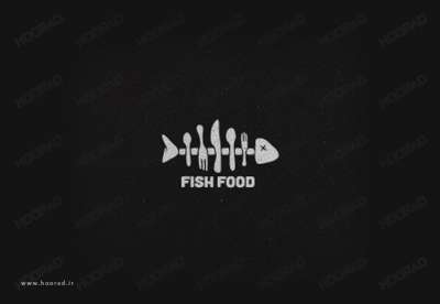 طراحی لوگوی رستوران Fish Food