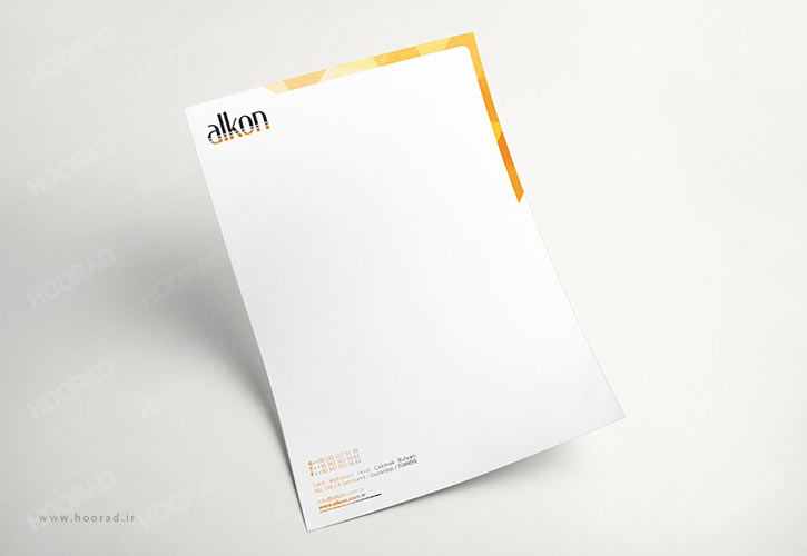 طراحی لوگو، کارت ویزیت و بروشور برند Alkon