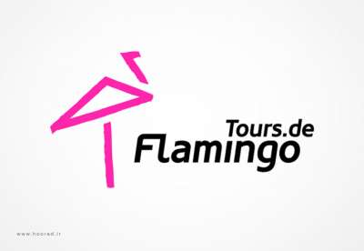 طراحی لوگو و کارت ویزیت شرکت مسافرتی Flamingo
