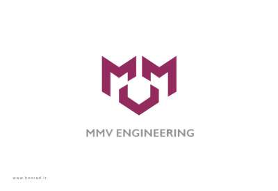 طراحی لوگو شرکت مهندسی MMV