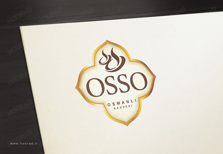 پکیج طراحی لوگو و کارت و بسته بندی قهوه OSSO