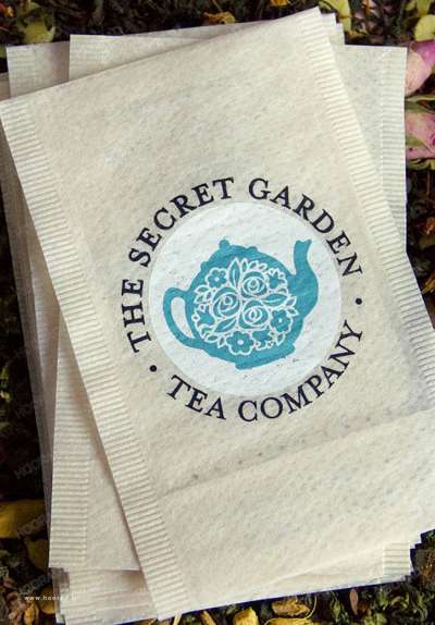 طراحی کارت ویزیت چای Secret Garden