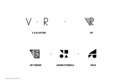 طراحی لوگو مرکز بازی های واقعیت مجازی VR