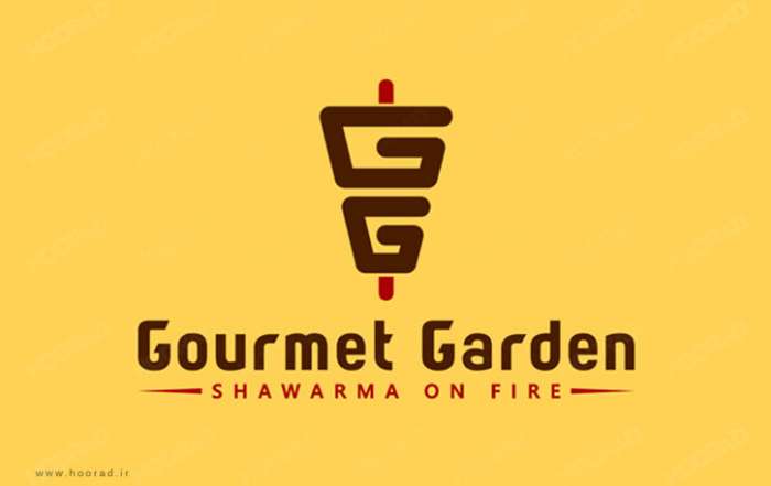طراحی لوگو و بسته بندی رستوران Gourmet Garden