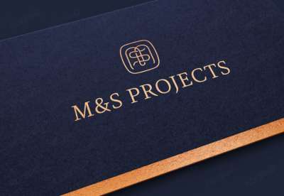 طراحی لوگو شرکت سرمایه گذاری M&S