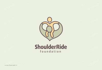 طراحی لوگو موسسه خیریه Shoulder Ride