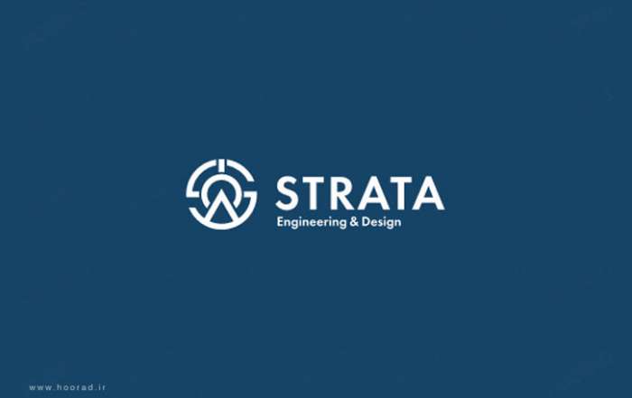 طراحی لوگو و برندینگ شرکت مهندسی Strata