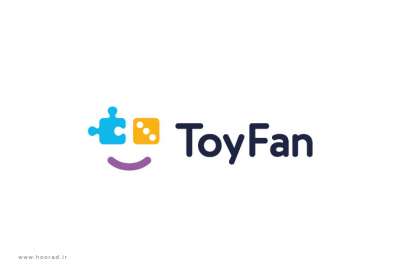 طراحی لوگو برای مغازه اسباب بازی ToyFan