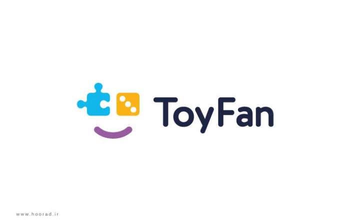 طراحی لوگو برای مغازه اسباب بازی ToyFan