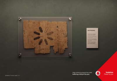 کمپین تبلیغاتی خلاقانه شرکت Vodafone