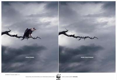 طراحی پوستر تبلیغاتی حفاظت از محیط زیست